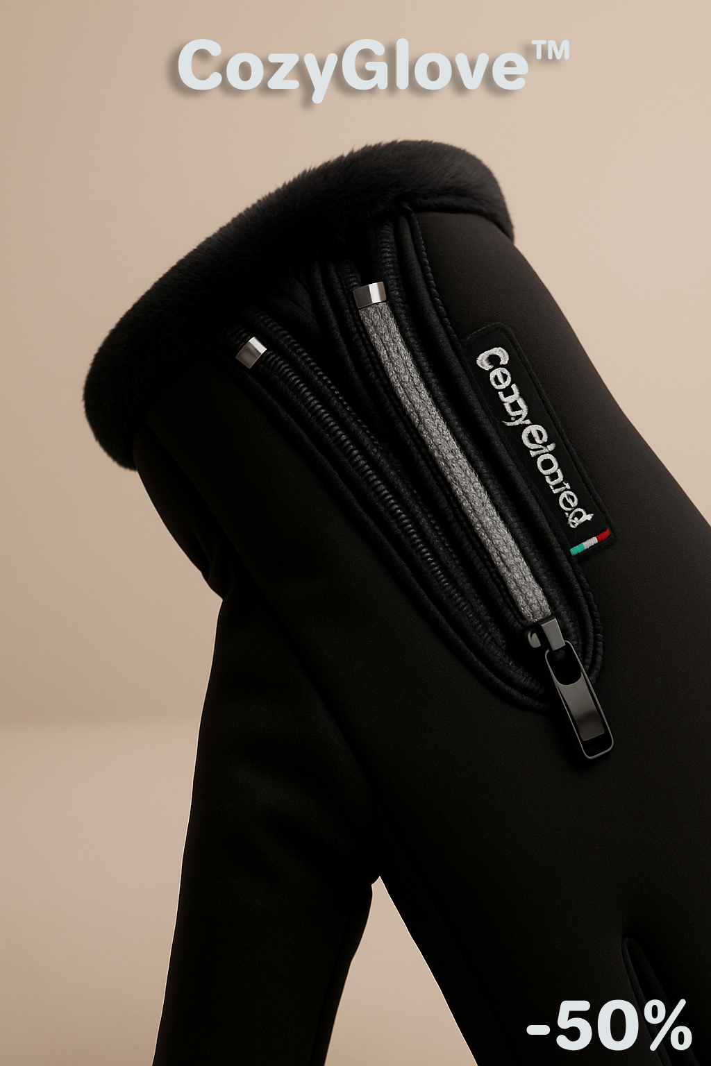 CozyGlove™ -  Wodoodporne Zimowe Rękawiczki Termiczne