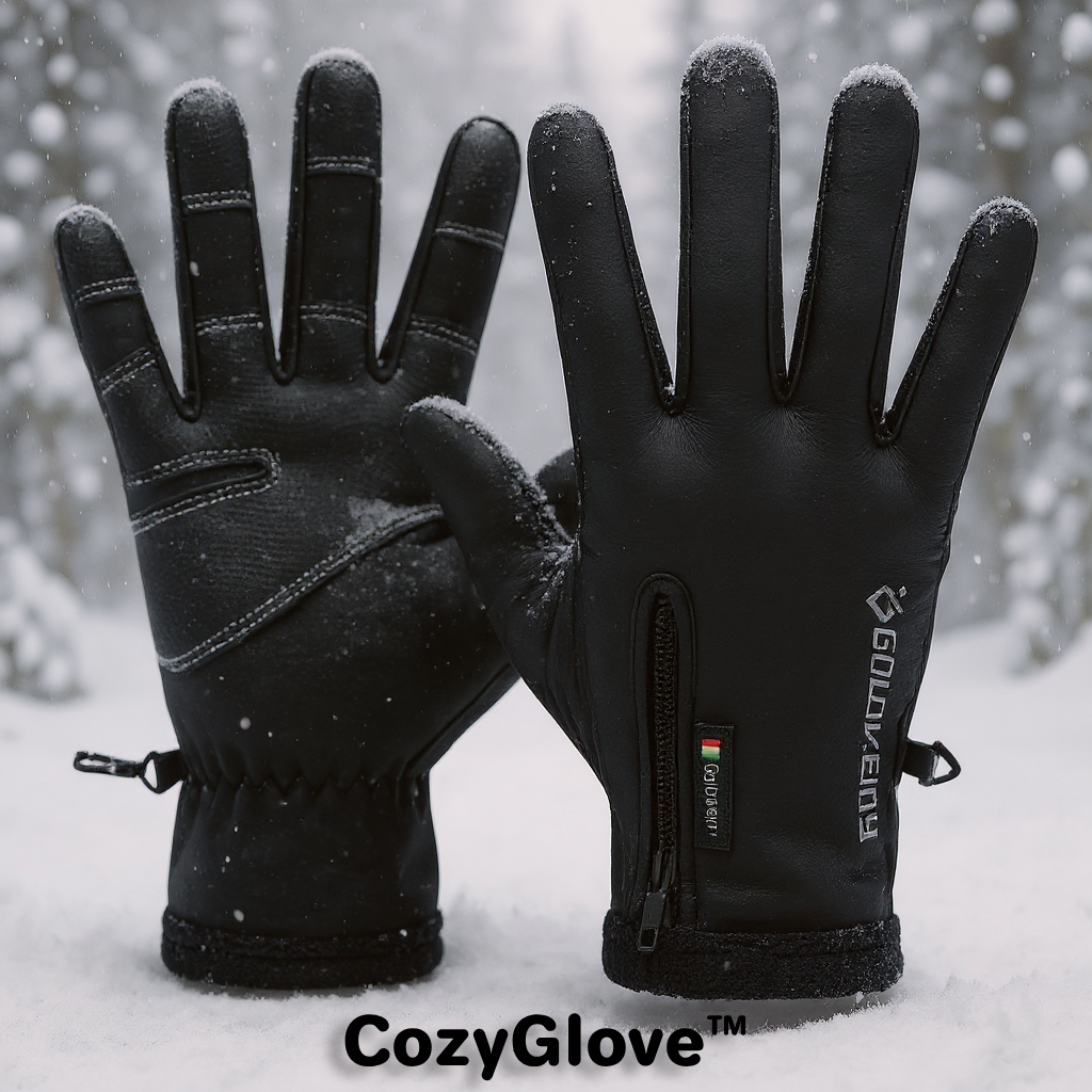 CozyGlove™ -  Wodoodporne Zimowe Rękawiczki Termiczne