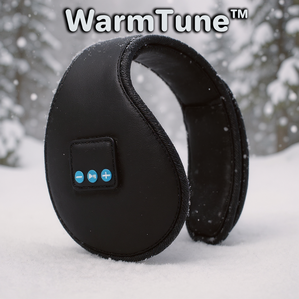WarmTune™ - Bezprzewodowe nauszniki słuchawki Bluetooth